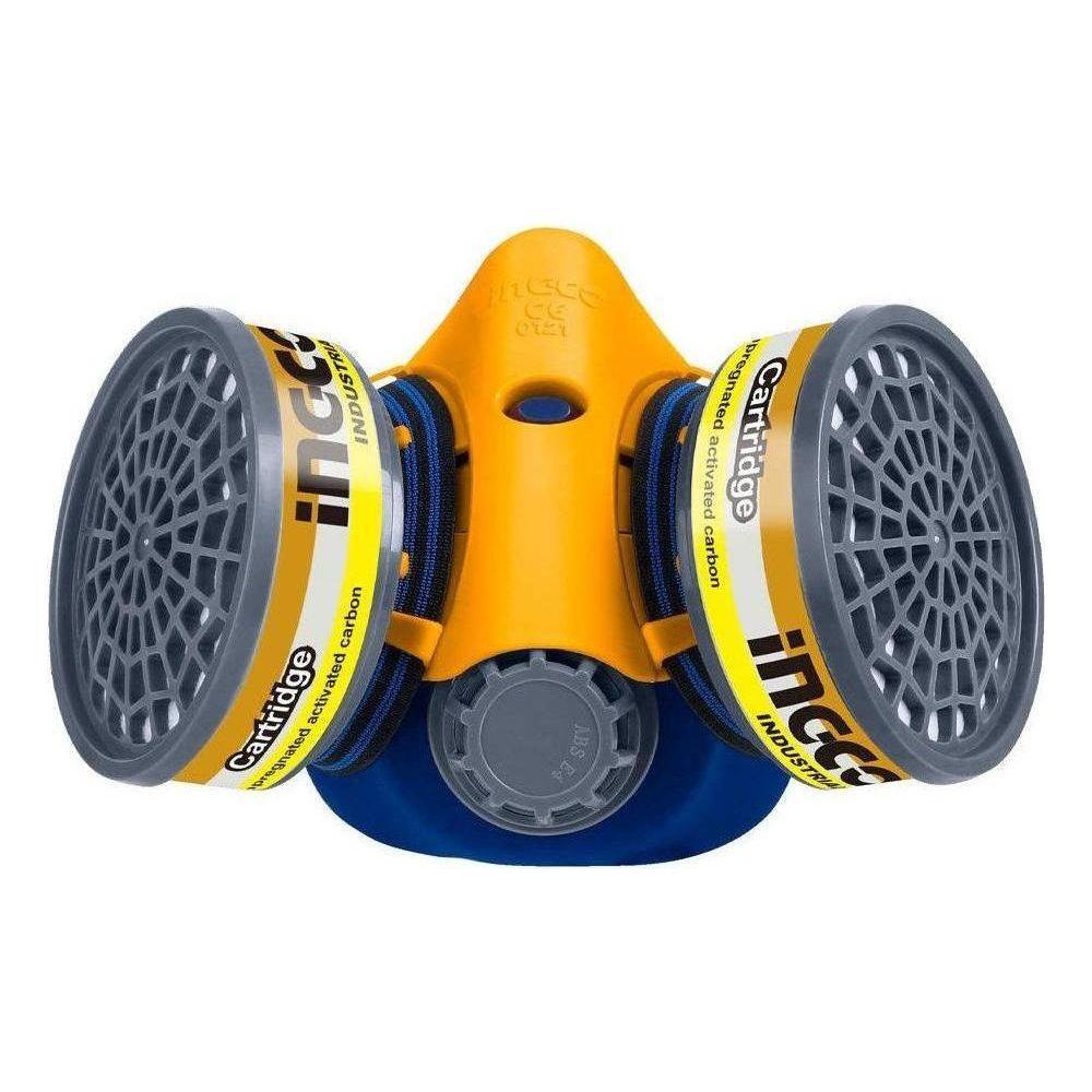 Ingco HRS103 Respirator (Including Two Cartridges) - KHM Megatools Corp. Ingco HRS103 Respirator (Including Two Cartridges) - KHM Megatools Corp.